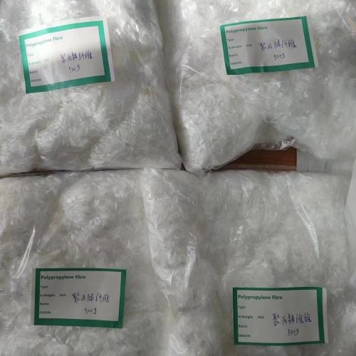 Sợi PP gia cường chống nứt trộn bê tông polypropylene